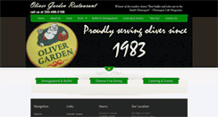 Desktop Screenshot of olivergardenrestaurant.ca